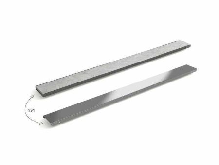 Душевой лоток PlastBrno DESIGN 4 SZA4650 70х5 хром