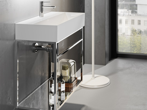 Раковина из санфаянса Hatria BAHIA_13 BH0800365011TS0 80х37 подвесная цвет белый - фото 2