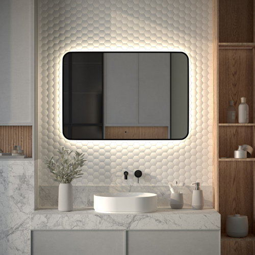 Зеркало в ванную Defesto AURA DF 2969RH 100х70 - фото 3