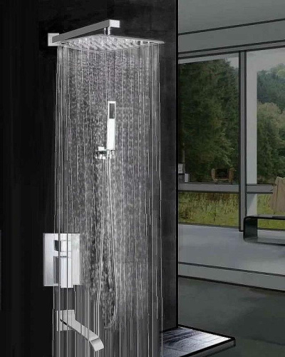 Душевая система ALMAes Liros TVZ-0876 встраиваемая цвет хром - фото 2