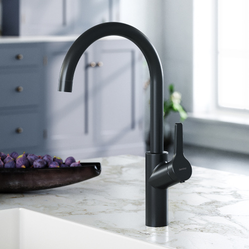 Смеситель для кухни Damixa Eclipse 310720300 на мойку черный
