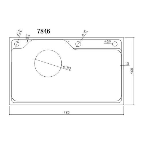 Кухонная мойка Fmark FSC7846Q 78х46 цвет графит поверхность матовая - фото 3
