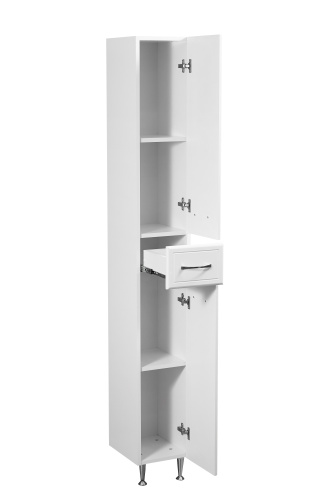 Шкаф-пенал Stella Polar Концепт SP-00000143 24х30х180 цвет белый - фото 4