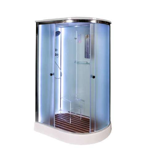 Душевая кабина AvaCan D012SLLED 120х90 асимметричная с крышей ориентация левая - фото 3