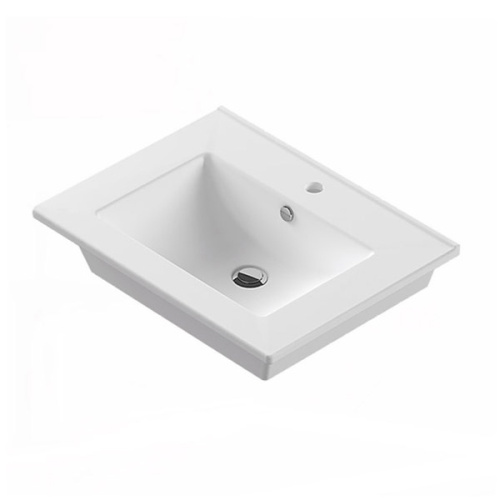 Тумба с раковиной Comforty Марио 00-00004155CF 61х47х86 напольная цвет дуб темный - фото 3