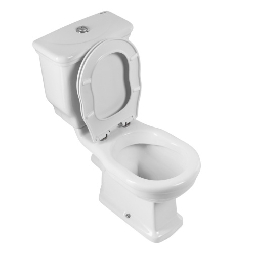 Чаша унитаза напольная BelBagno BOHEME BB115CPR цвет белый без бачка с сиденьем микролифт безободковая каскадный смыв - фото 3