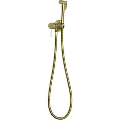 Гигиенический душ со смесителем Filarete Roun FL100MG золото матовое - фото 2