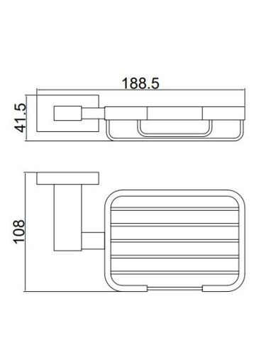 Мыльница BELZ B90202-1 - фото 2