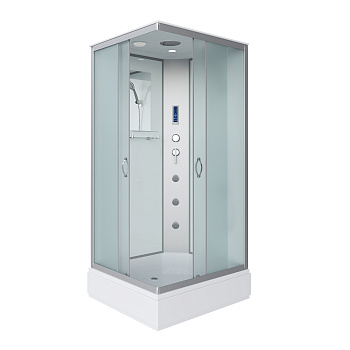 Душевая кабина Niagara Classic 339844QF 90х80 прямоугольная с крышей ориентация универсальная