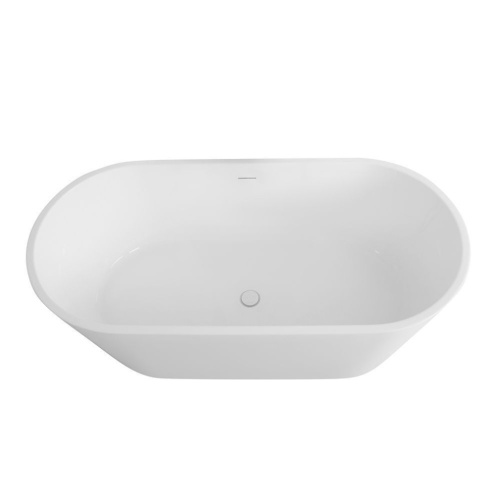 Ванна акриловая Art&Max Torino AM-TORINO-1700-780 169х79 отдельностоящая овальная - фото 5