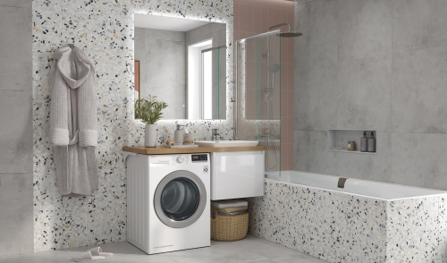 Столешница Velvex KLAUFS st.KLA.120.R дуб французский 120х61х4 накладная цвет Шатанэ - фото 5