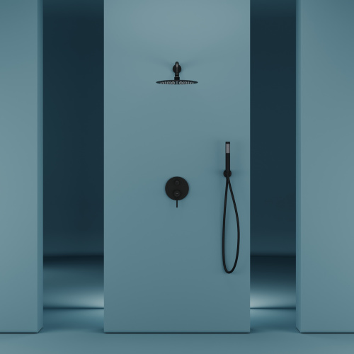 Душевая система Sancos Select SC3003MB встраиваемая в стену - фото 2