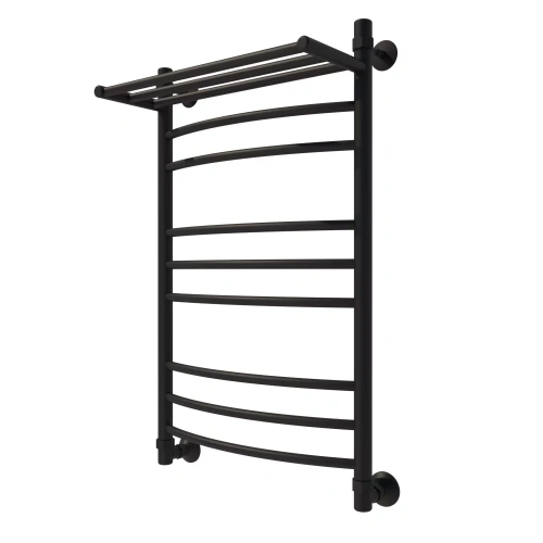 Полотенцесушитель Veconi Nemi-B N8050B-B 50х80 водяной черный