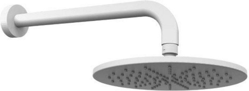 Верхний душ с держателем Paffoni Master ZSOF074BO + ZSOF034BO белый