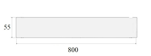 Решетка для водоотводящего желоба Valsir Linea VS0701933 - фото 2
