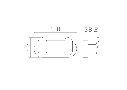 Крючок Wonzon & Woghand Carbon WW-7725 - фото 2