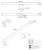 Подсветка для зеркал Arte Lamp Orizzone (Ориззоне) A2937AP-1BK