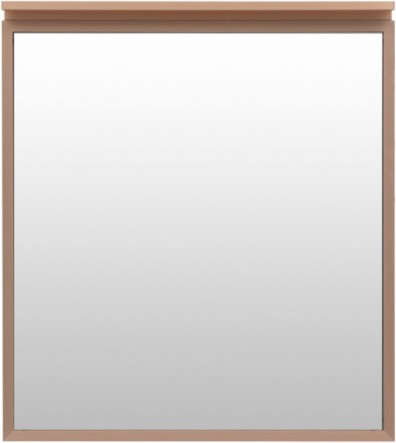 Зеркало в ванную Allen Brau Priority 1.31014.60 70х75 цвет медь - фото 3