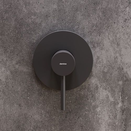 Смеситель для душа Damixa Scandinavian Pure 367500300 встраиваемый в стену черный - фото 3