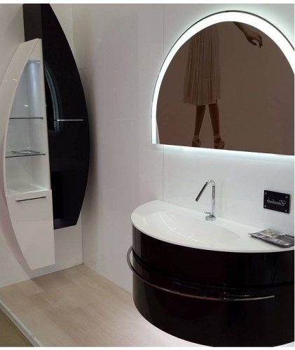 Шкаф-пенал De Aqua Эскалада 00167496 35х35х176 подвесной - фото 5