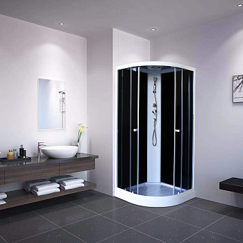 Душевая кабина Parly Classic EC1031 100х100 четверть круга с крышей ориентация универсальная