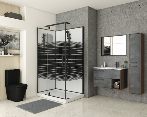 Душевая кабина Grossman Classic GR272QL 120х80 прямоугольная без крыши ориентация левая - фото 2