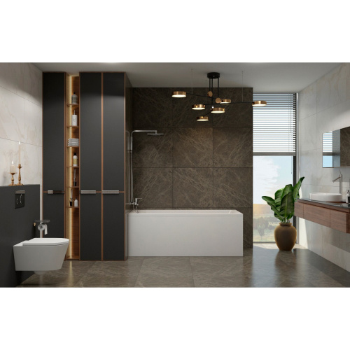 Ванна акриловая Lavinia Boho Rock 37070050 150х75 встраиваемая прямоугольная без каркаса - фото 5