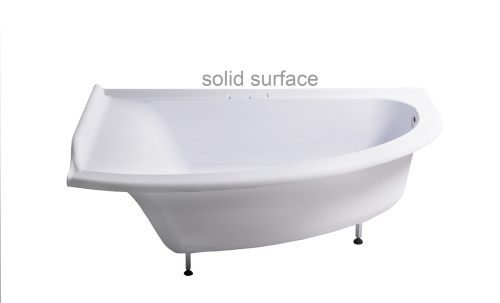 Ванна из искусственного камня Astra-Form Анастасия 01010063 182х125 угловая асимметричная с ножками - фото 4