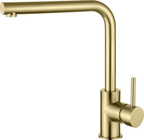 Смеситель для кухни AQG COLORS 05COL500OC на столешницу золото матовое