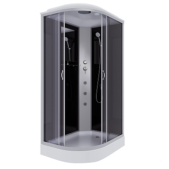 Душевая кабина Niagara Classic 35121433RG 120х80 асимметричная с крышей ориентация правая