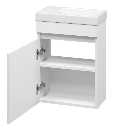 Тумба под раковину Misty Мини Э-ЭкоМ01040-П 39х22х51 подвесная - фото 4