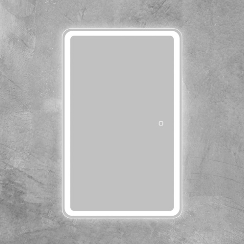 Зеркало-шкаф BelBagno Marino SPC-MAR-500/800-1A-LED-TCH 50х16х80 подвесной цвет белый - фото 3