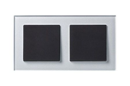 Рамка двухместная Systeme Electric AtlasDesign (АтласДесигн) ATN320302
