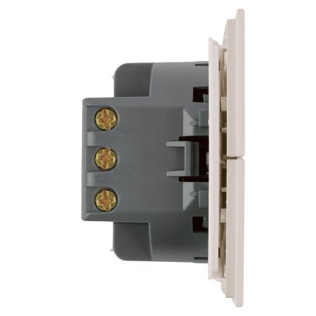 Переключатель 2-клавишный (механизм) Stekker Мия 50478