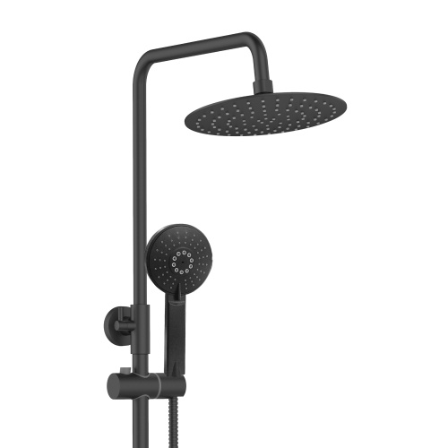 Душевая стойка Agger Brilliant A0393344 настенная цвет черный - фото 4