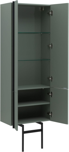 Шкаф-пенал Allen Brau Reality 1.32003.CGM 60х31х148 подвесной цвет зеленый/серый - фото 3