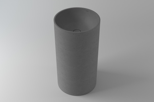 Раковина из искусственного камня Holbi ANDROMEDA 2.02.019.44.4 44х44 напольная цвет серый