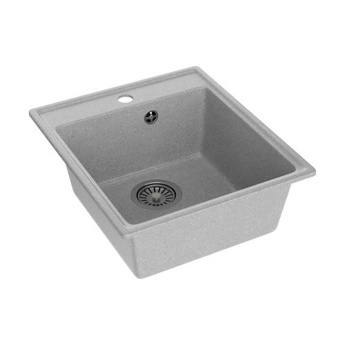Кухонная мойка Maretti Kitchen 425 KT425-GR 43х49 цвет серый поверхность матовая - фото 4