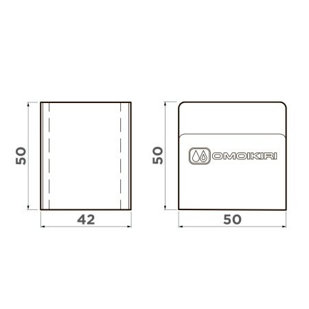 Держатель для губки Omoikiri SH-01-IN 4999122