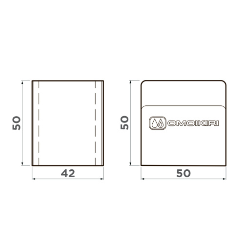 Держатель для губки Omoikiri SH-01-LG 4999123 - фото 2