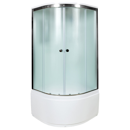 Душевая кабина AvaCan D10SEL 100х100 четверть круга с крышей ориентация универсальная - фото 2