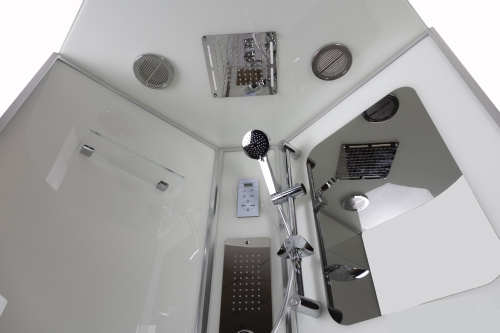 Душевая кабина Niagara Premium 60020114G 100х100 четверть круга с крышей ориентация универсальная - фото 5