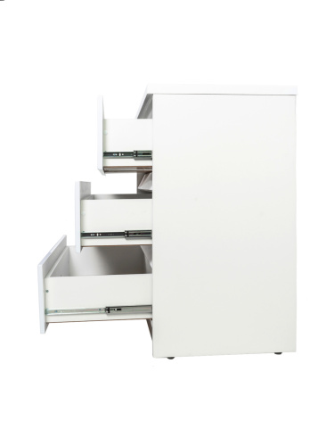 Тумба с раковиной Orange Sistema ST-70TUW+RAR 130х48х90 цвет белый - фото 5