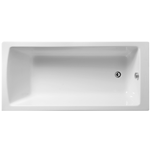 Ванна акриловая Vitra Neon 52520001000 160х70 пристенная прямоугольная без ножек