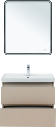 Тумба под раковину Aquanet Вега 2.0 00337942 69х46х50 подвесная цвет бежевый - фото 5