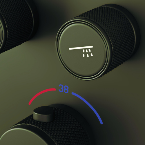 Душевая система Sancos Space SC3006MB встраиваемая в стену - фото 5