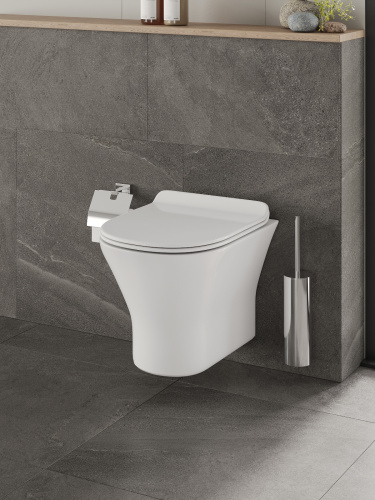 Комплект унитаз с инсталляцией и клавишей смыва Orange CI01-100W+APB288 - фото 5