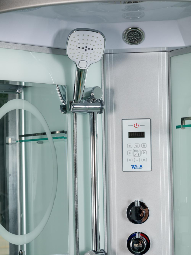 Душевая кабина WeltWasser WW500 WERRA 904 (10000003232) 90х90 с крышей ориентация универсальная - фото 4