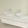 Раковина из сантехнического фарфора Villeroy Boch Loop&Friends 4A470001 60х40 накладная цвет белый без отверстий под смеситель