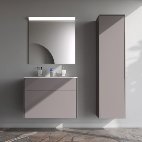 Тумба под раковину Am.Pm Inspire V2.0 M50AFHX0803EGM 81х49х60 подвесная цвет серый матовый - фото 5